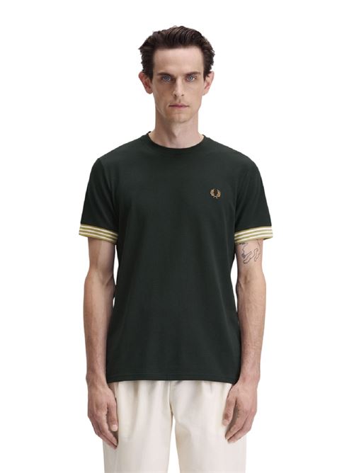 M7707Q20 VERDE FRED PERRY | M7707Q20 VERDE